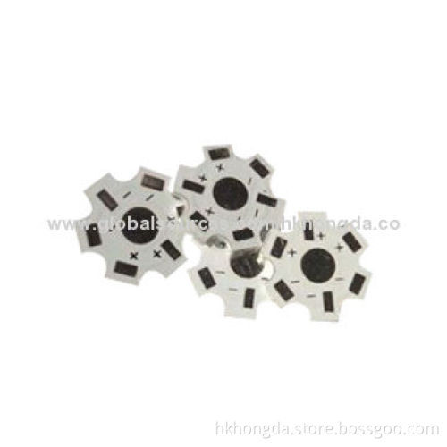 5*1W 3W High-power LED PCB, Aluminum, Star Base Plate, Circuit Board DIY